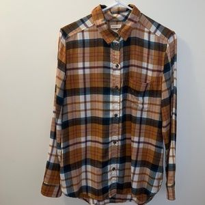 Plaid Flannel Button Down